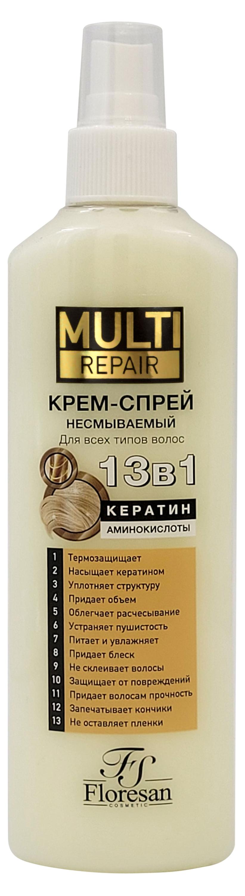 Изображение товара Крем-спрей для волос Floresan Cosmetic с термозащитой 275 мл