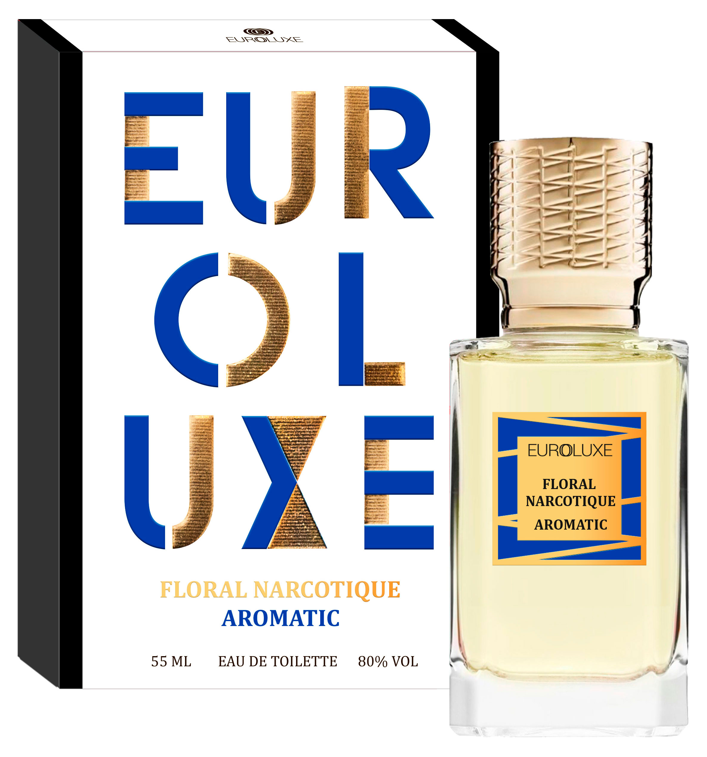 

Туалетная вода женская EUROLUXE Floral Narcotique aromatic, 55 мл