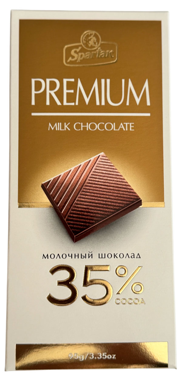 

Шоколад молочный Спартак, 95 г