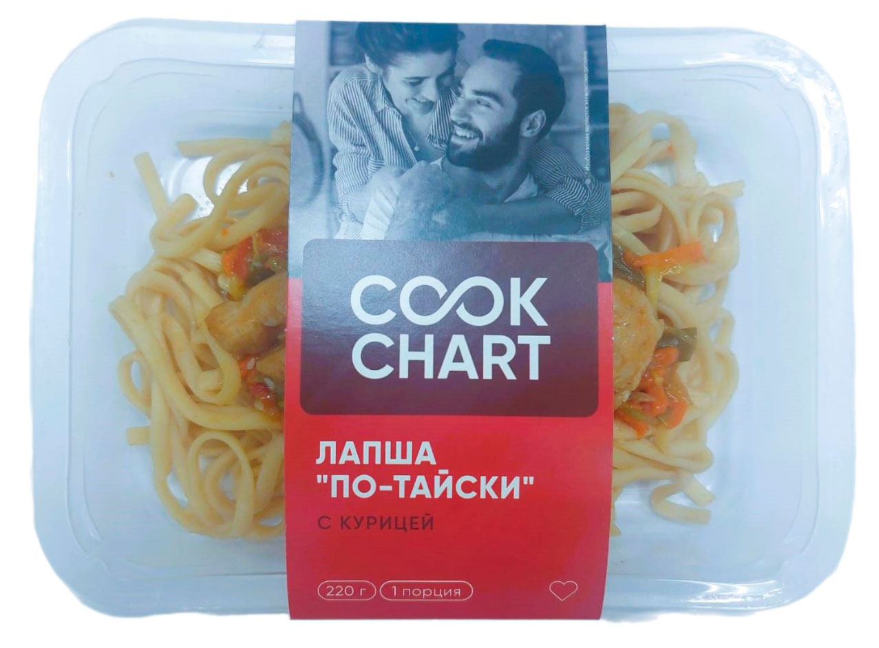 

Лапша Cook Chart По-тайски с курицей, 220 г