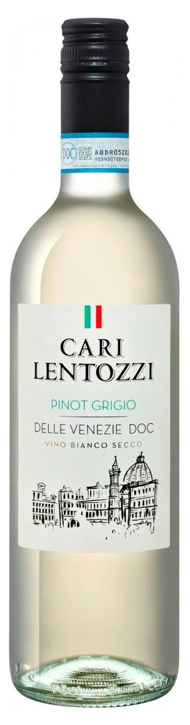 

Вино Cari Lentozzi Пино Гриджо белое сухое Италия, 0,75 л