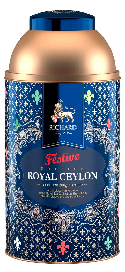 

Чай черный Richard Royal CEYLON крупнолистовой, 300 г