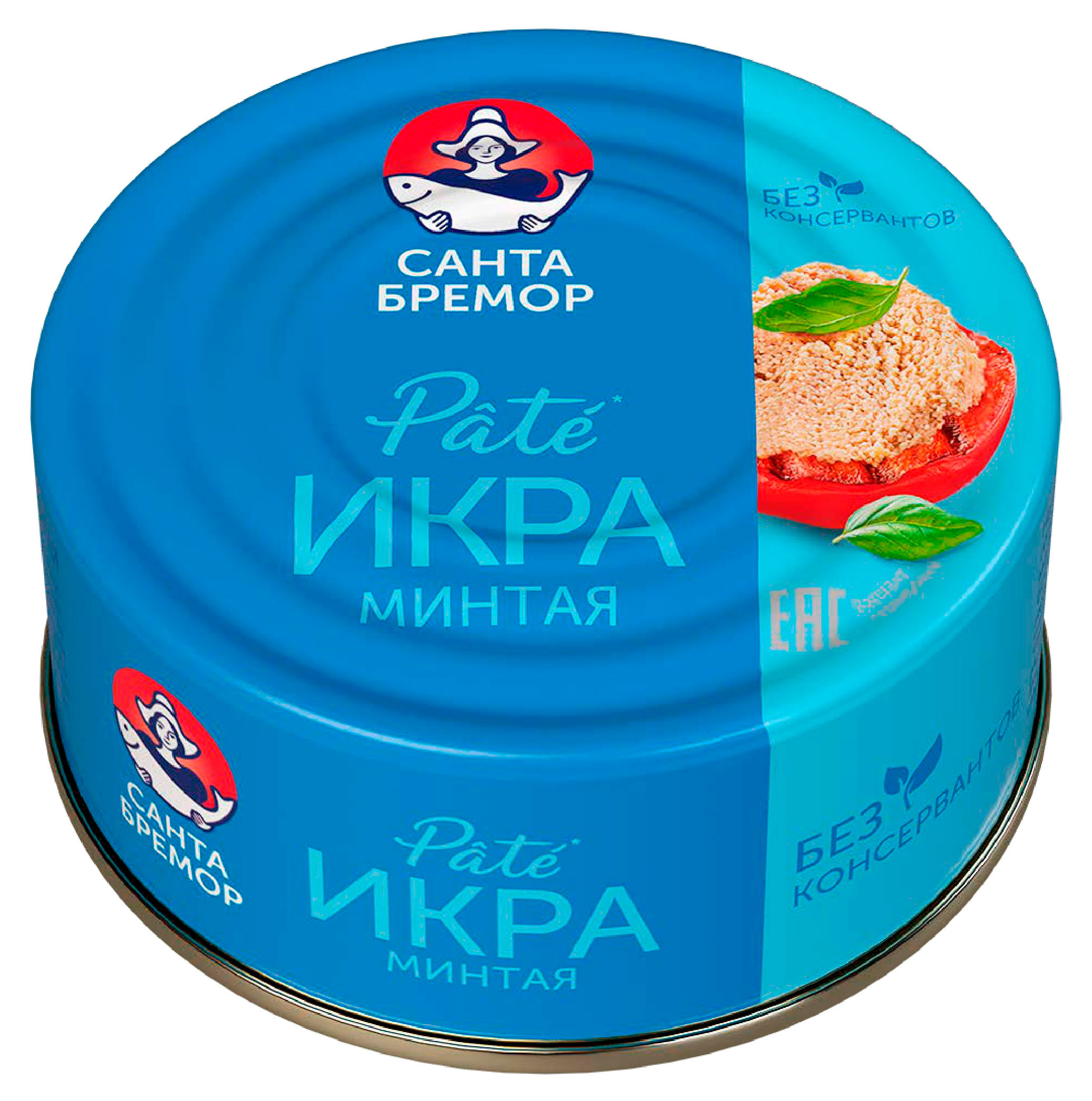 

Икра минтая Санта Бремор Pate, 90 г