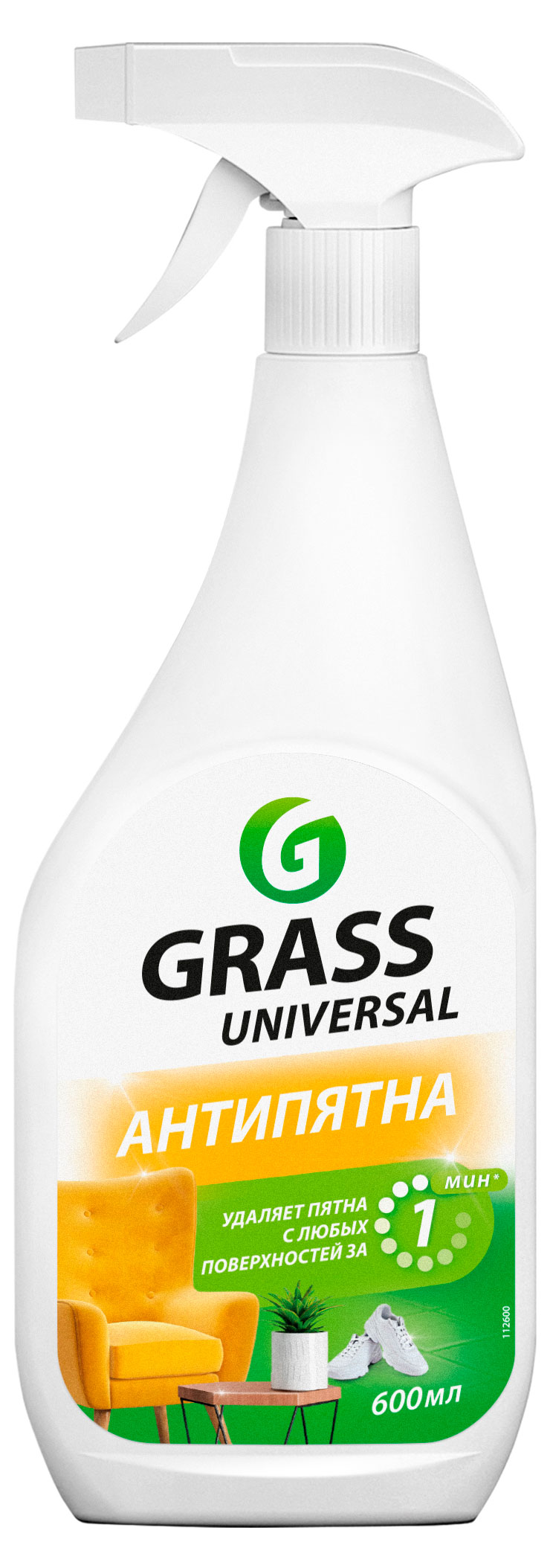 

Чистящий спрей Grass Universal Cleaner Универсальное пенное, 600 мл