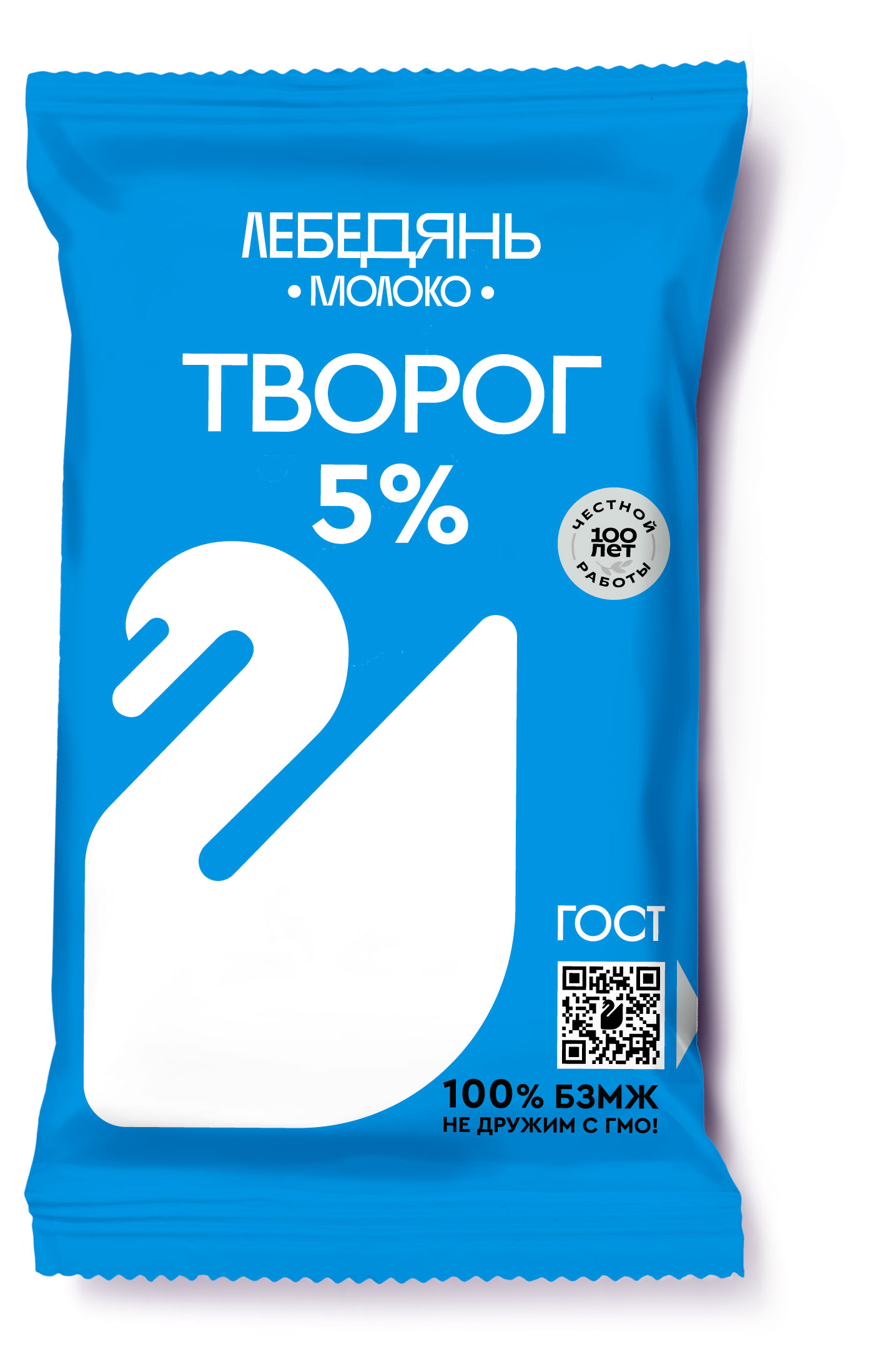 

Творог Лебедяньмолоко 5% БЗМЖ, 180 г