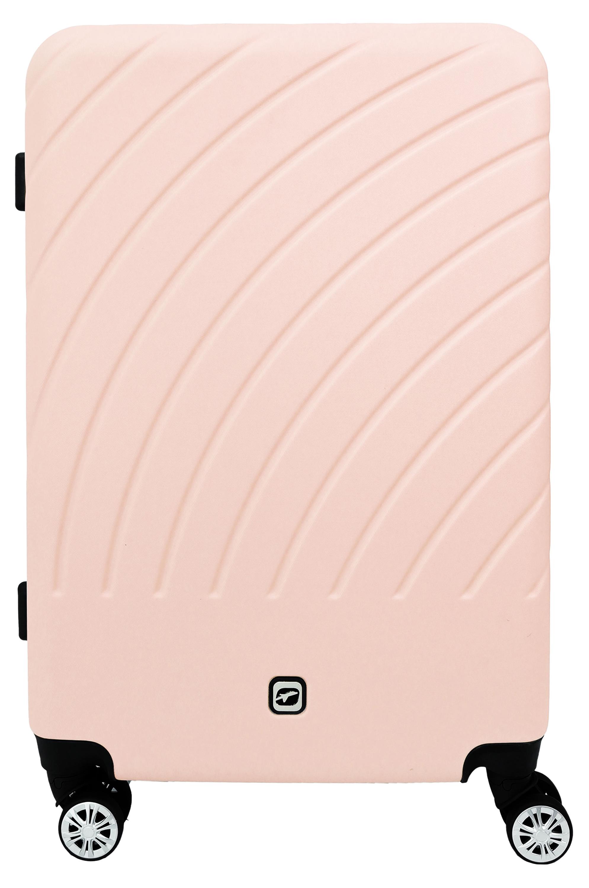 

Чемодан жетский Airport розовый 8 колес, р L