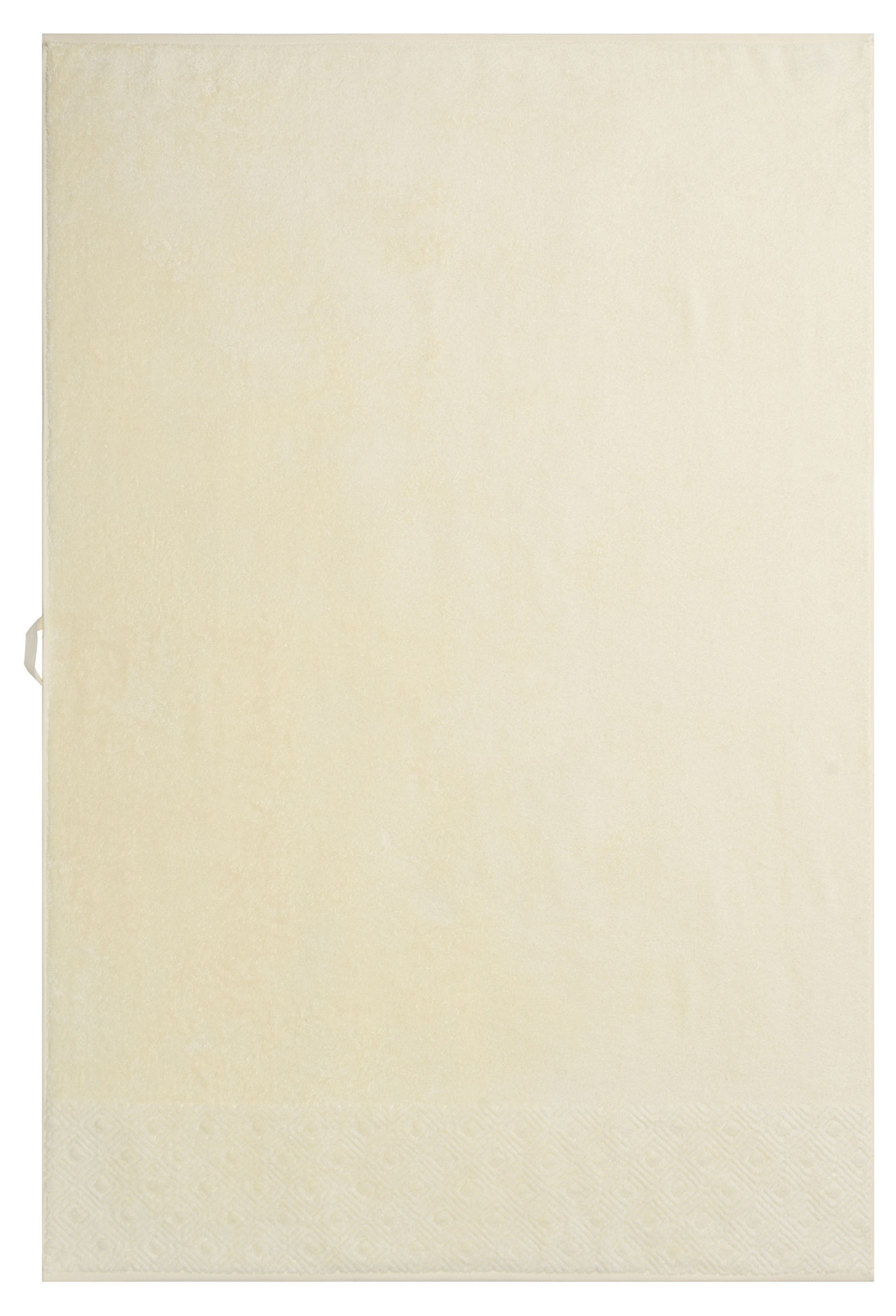 

Полотенце махровое Actuel ванильное, 100х150 см