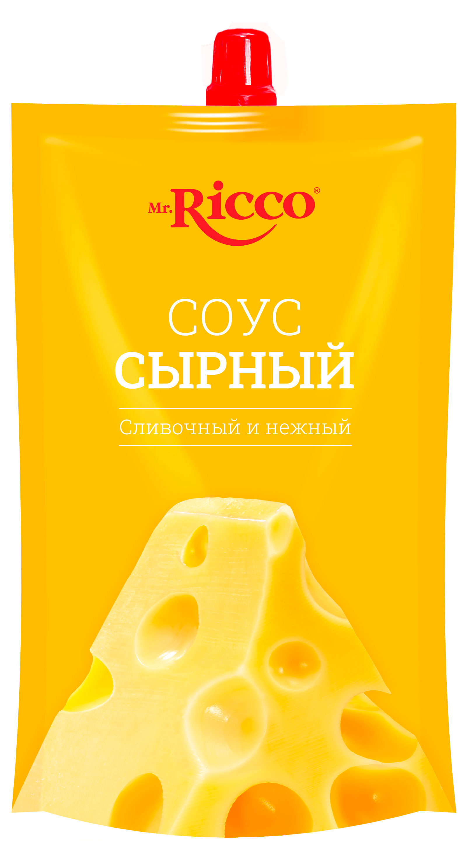 

Соус Mr.Ricco сырный на основе растительных масел 35% охлажденный, 210 г
