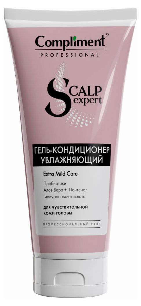 Изображение товара Гель-кондиционер для чувствительной кожи головы Compliment Professional scalp expert line увлажняющий, 200 мл