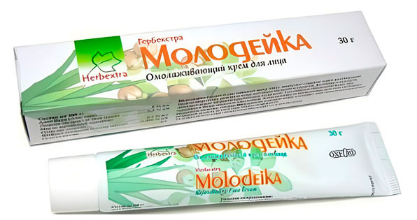 

Крем для лица Oxford Herbextra Омолаживающий Молодейка, 30 г