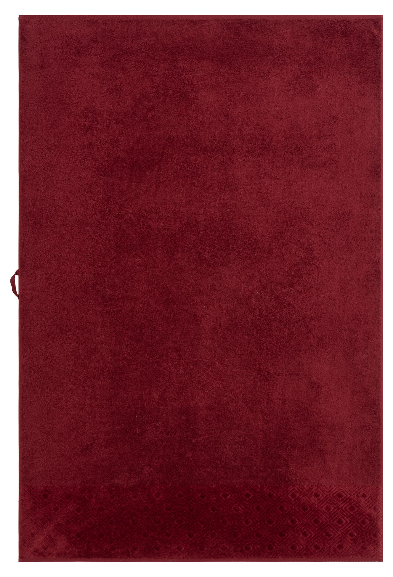 

Полотенце махровое Actuel красное, 100х150 см