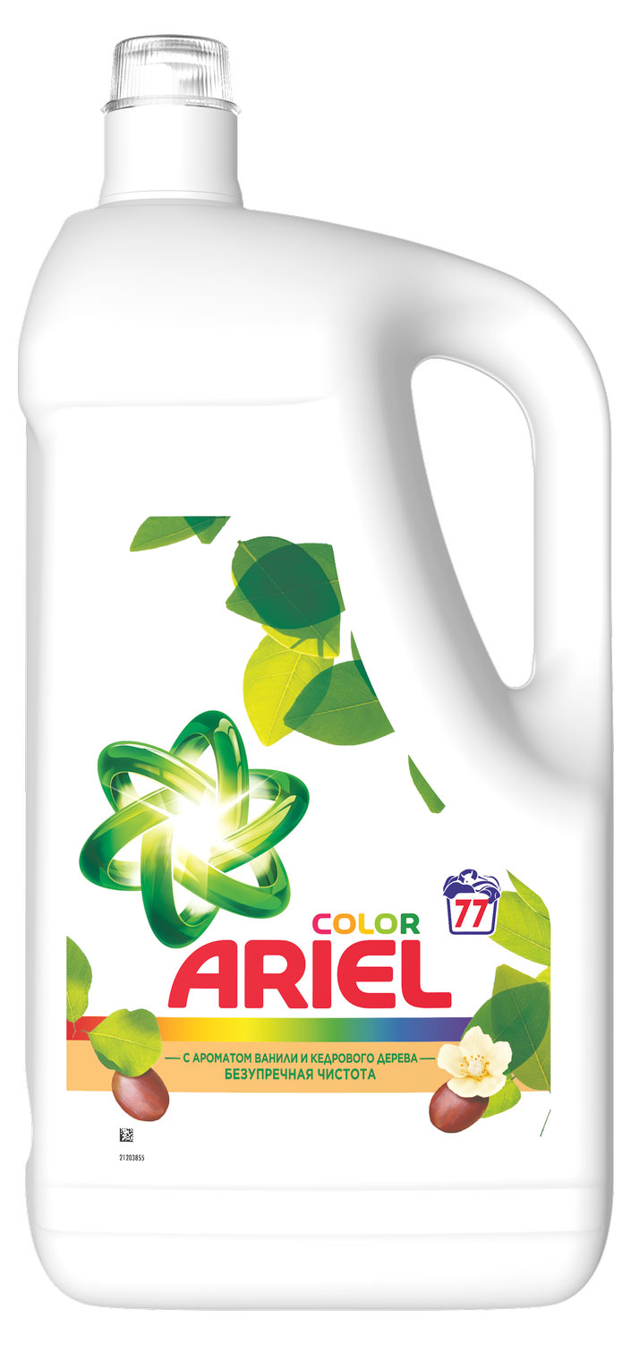 

Гель для стирки Ariel с ароматом ванили и кедрового дерева, 5 л