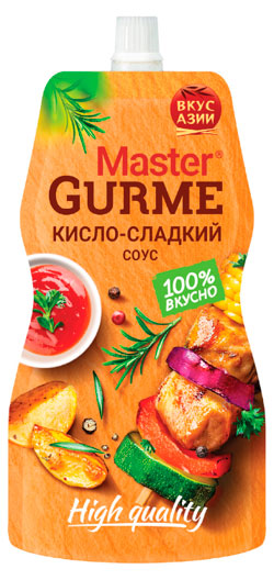 

Соус Master Gurme Кисло-сладкий, 200 мл