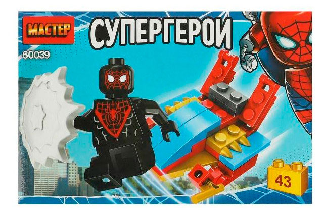 

Конструктор Мастер Супер герои в ассортименте