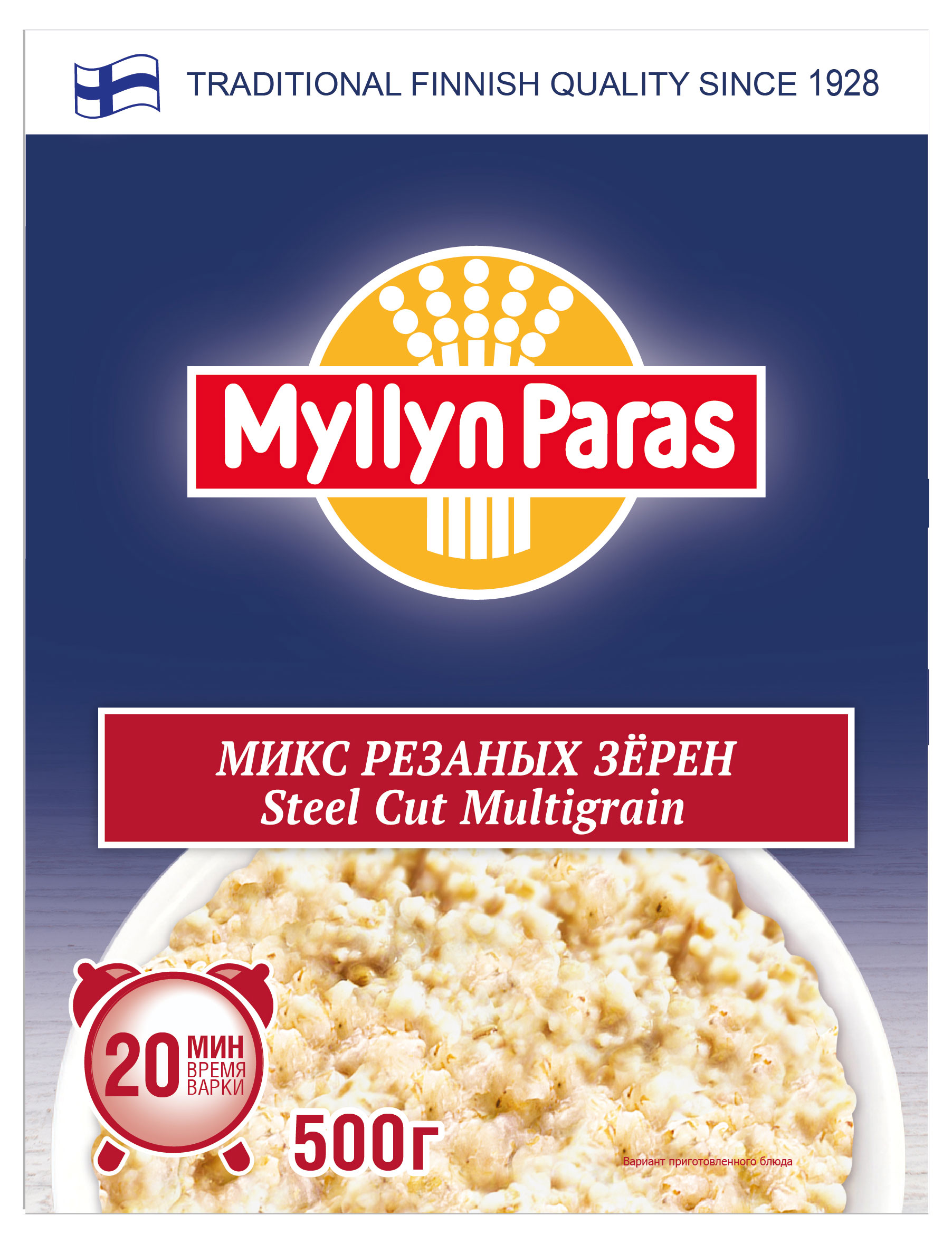 

Каша Myllyn Paras микс резаных зерен, 500 г