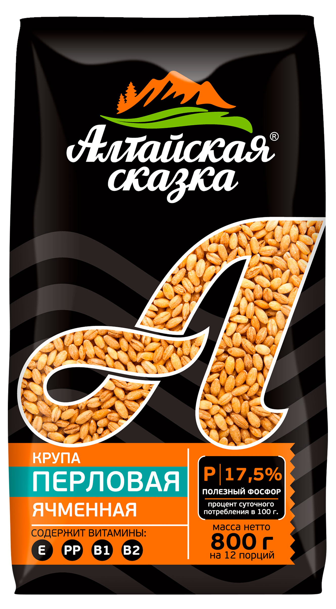

Крупа перловая Алтайская Сказка, 800 г