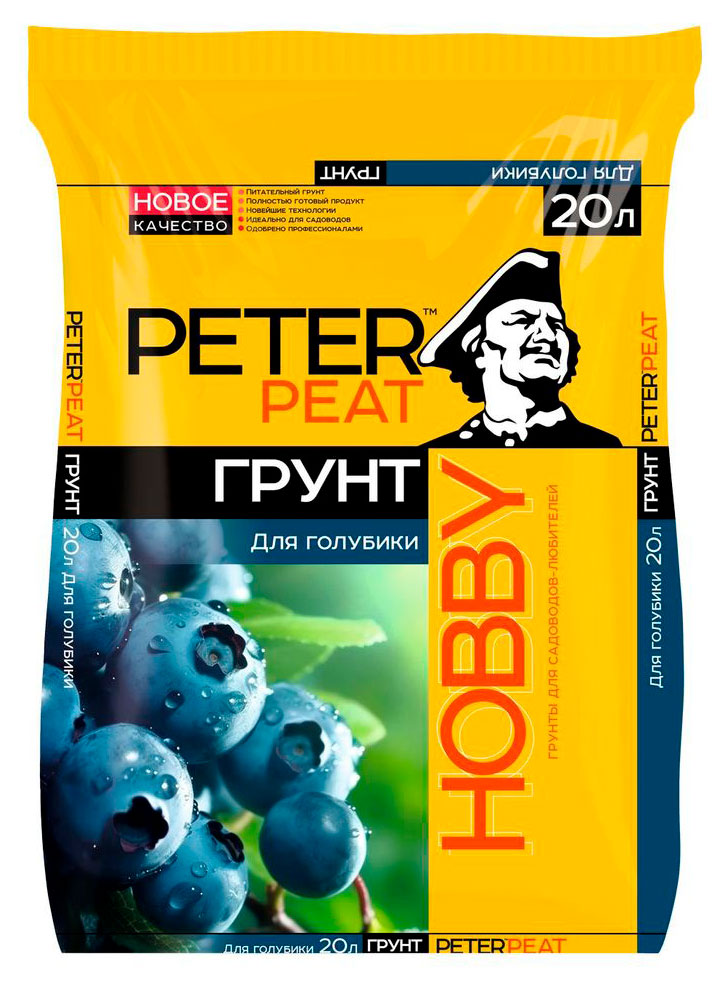 

Грунт PETER PEAT для голубики, 20 л