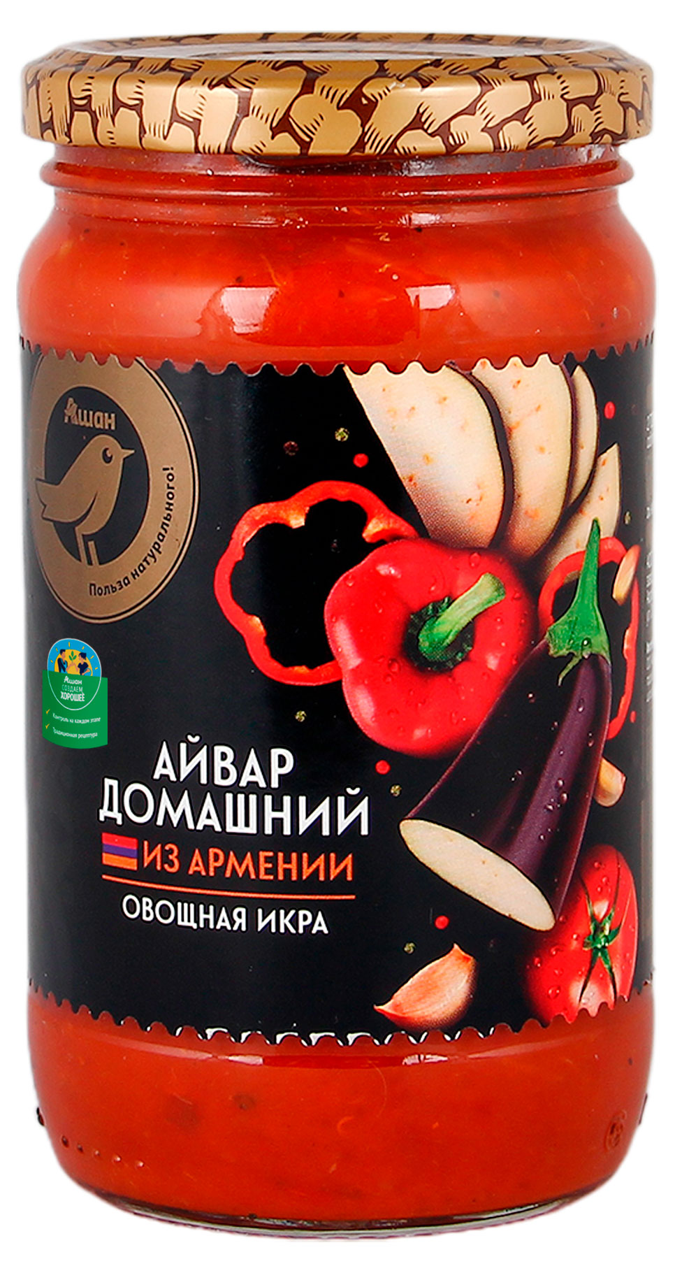 

Айвар АШАН Золотая птица домашний, 360 г