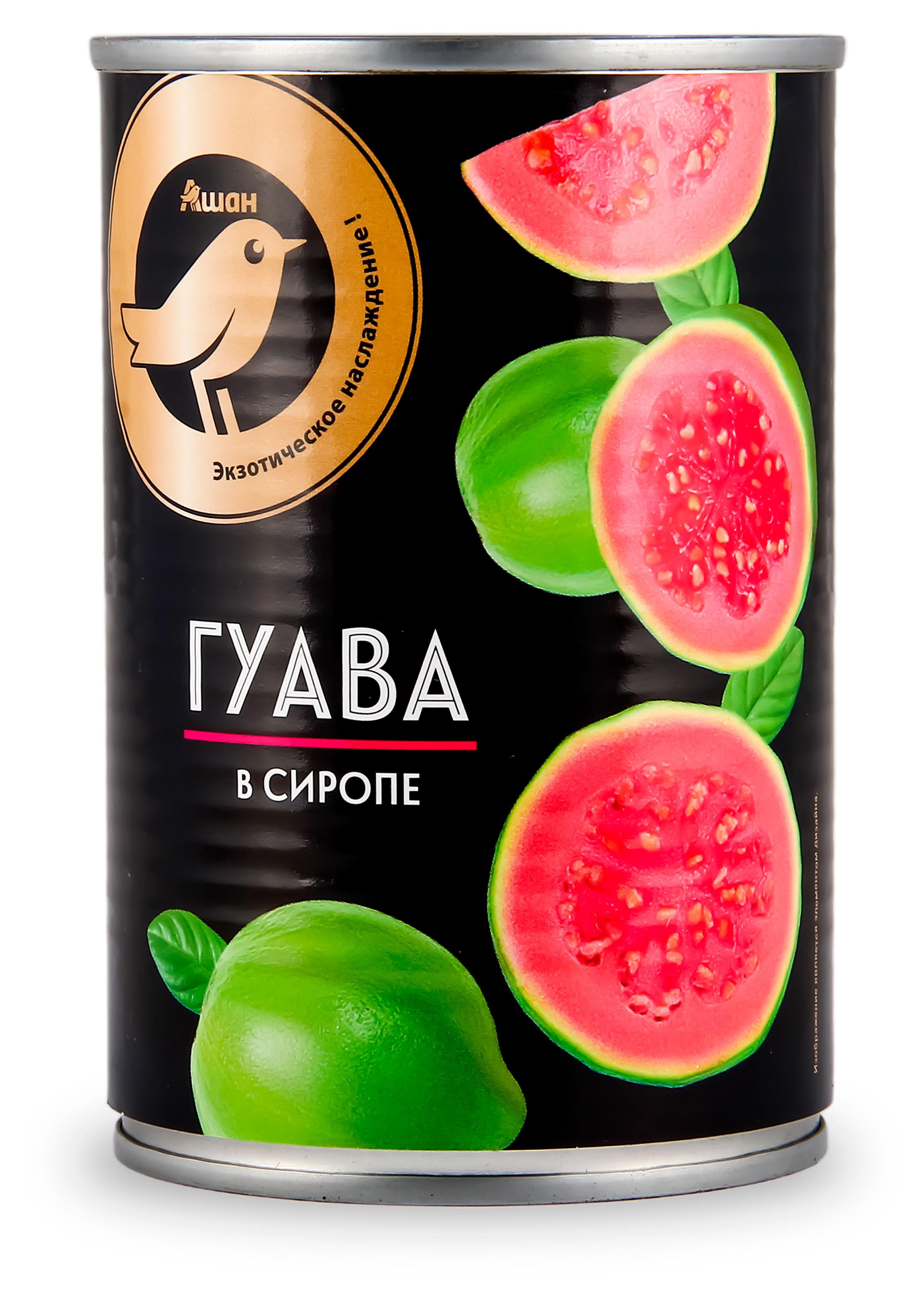 

Гуава АШАН Золотая птица консервированная, 425 г