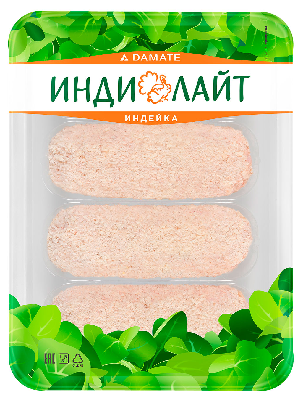 

Котлеты из индейки ИндиЛайт со сливками, 450 г