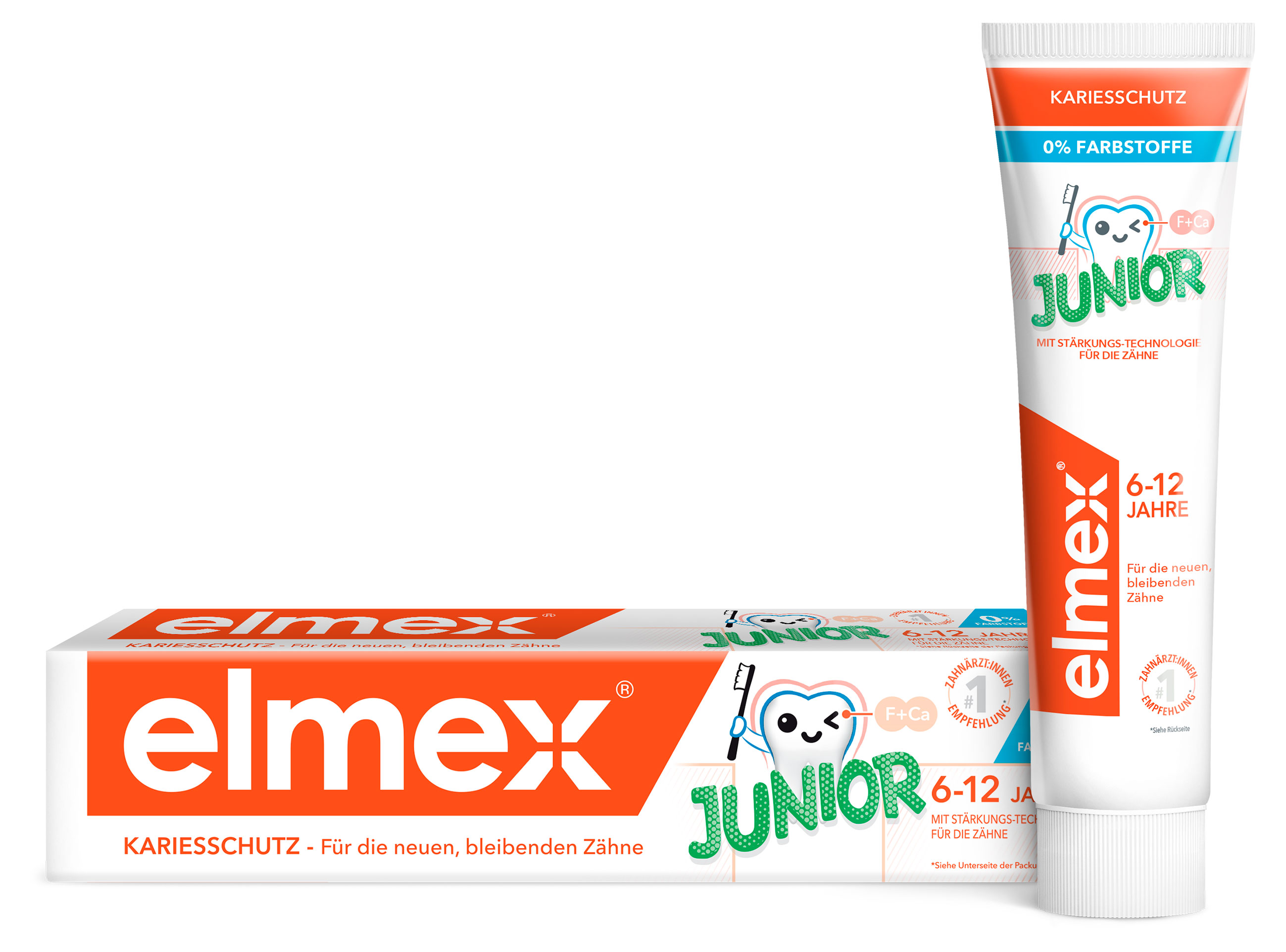 

Зубная паста детская Elmex Junior 6-12 лет, 75 мл