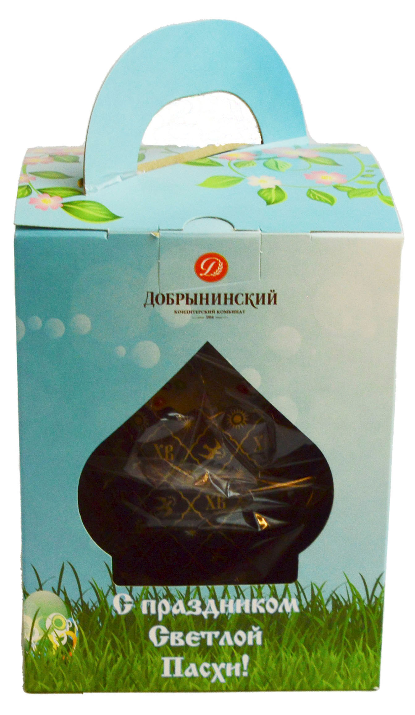 

Кулич пасхальный Добрынинский Кекс творожный с изюмом и цукатами, 330 г