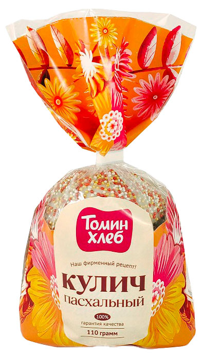 

Кулич пасхальный ТоминХлеб Кекс, 110 г