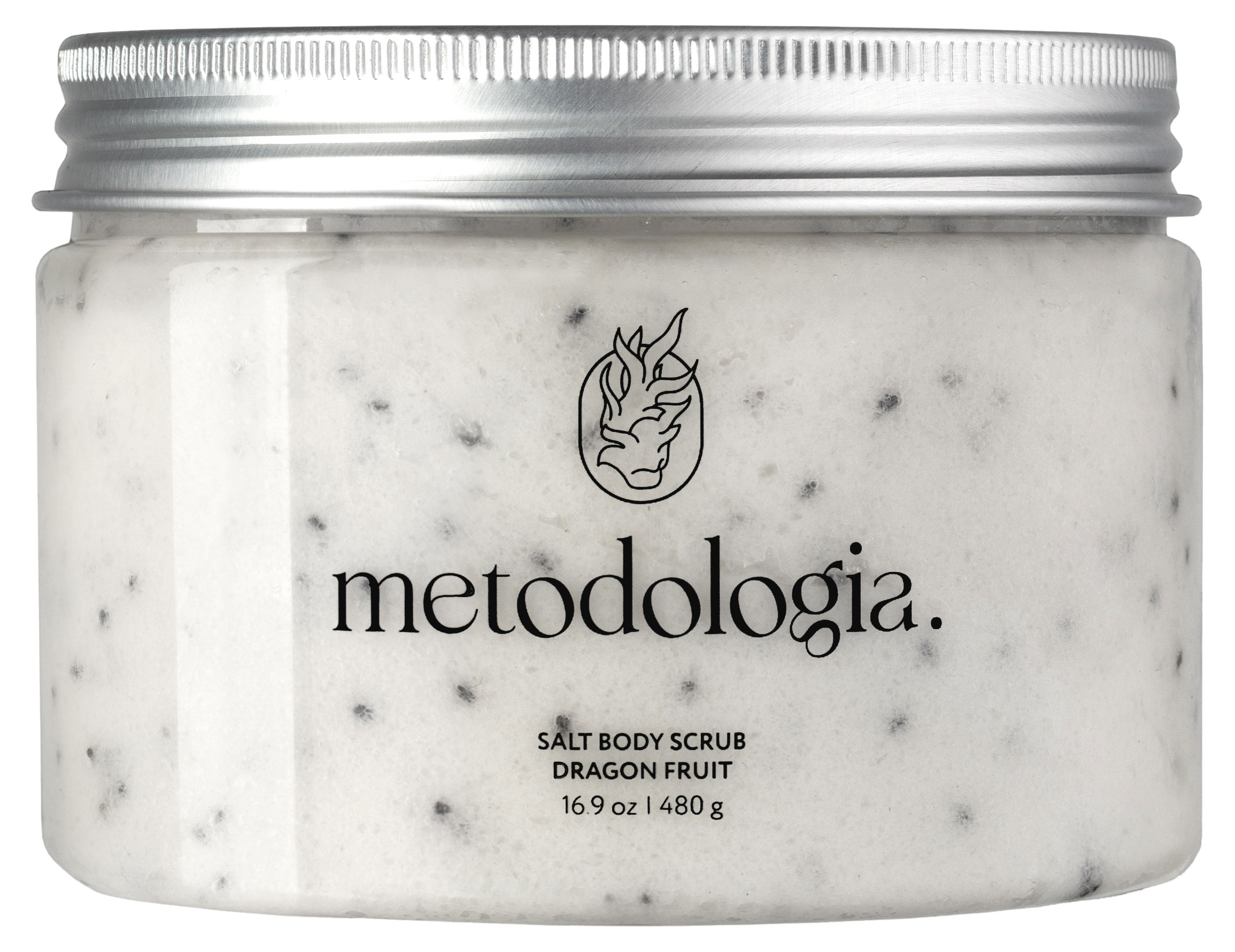 Изображение товара Скраб для тела соляной Metodologia Dragon fruit 480 г натуральный уход
