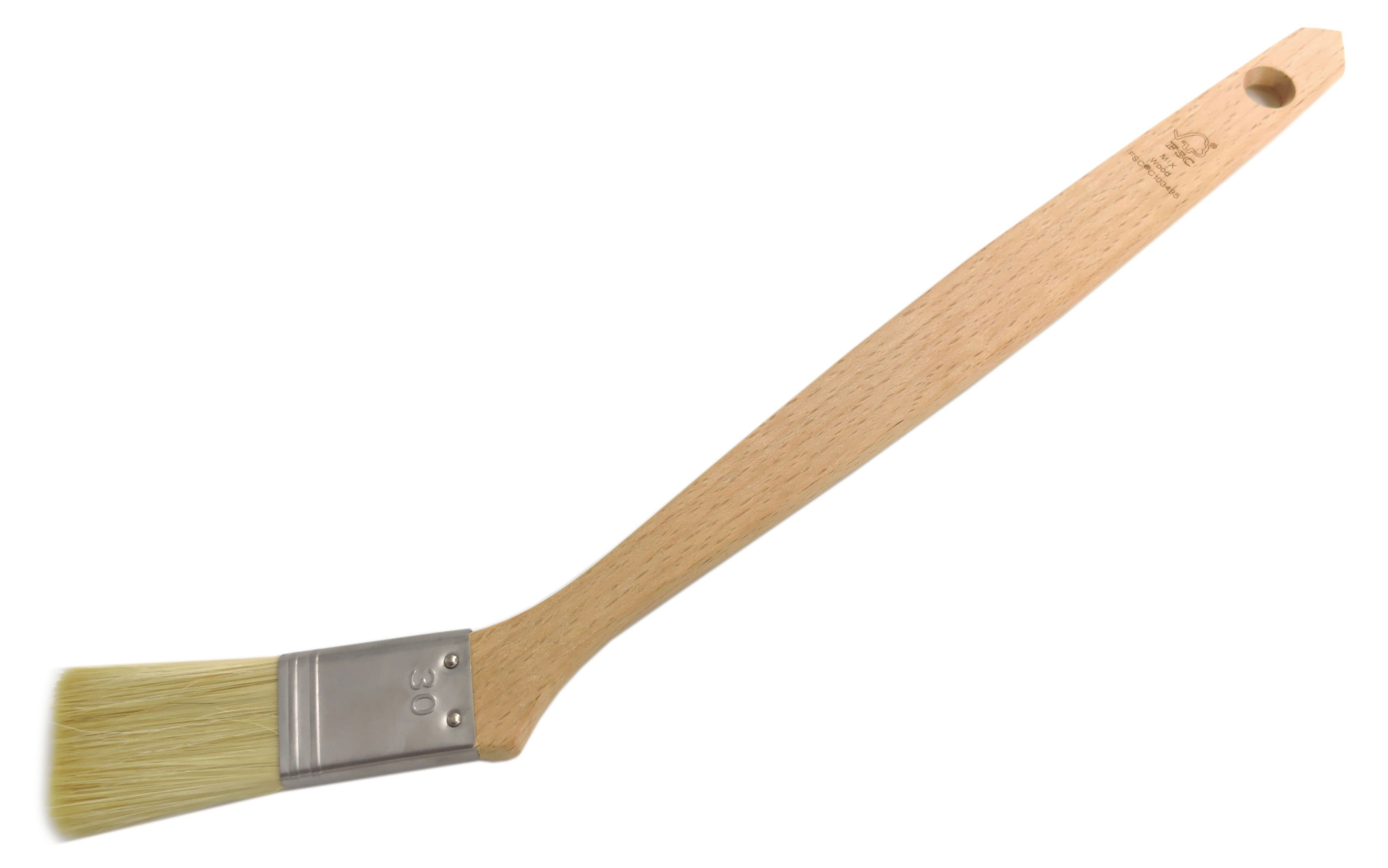 Изображение товара Угловая плоская кисть 30 мм для труднодоступных мест