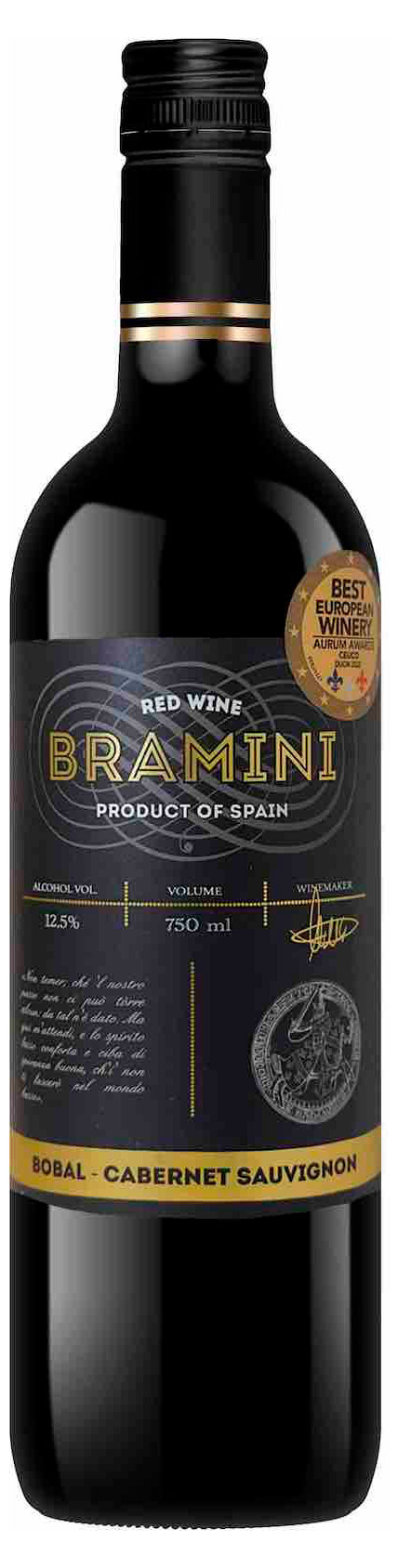 

Вино Bramini красное сухое Испания, 0,75 л