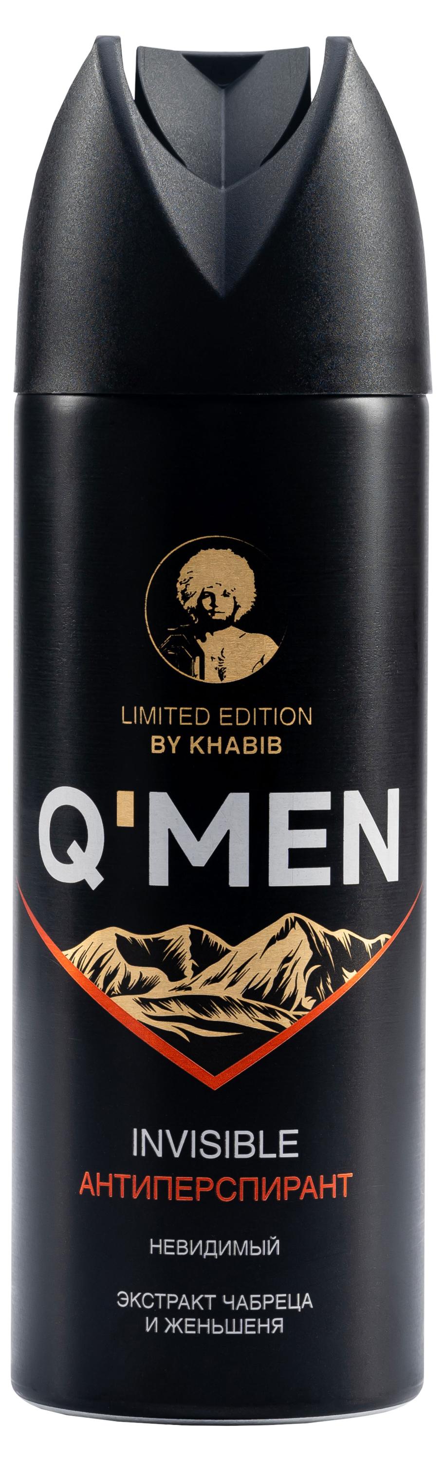 

Антиперспирант QMEN Невидимый с экстрактом чабреца и женьшеня, 200 мл