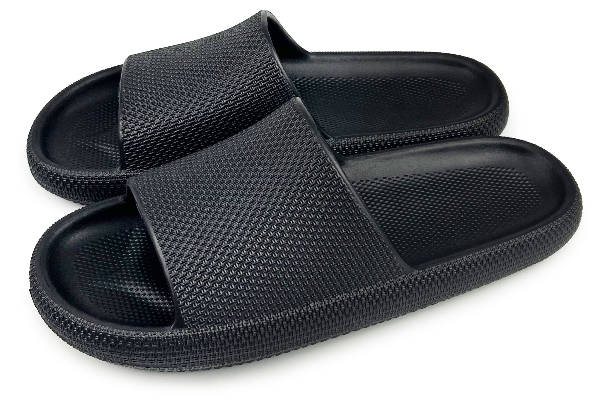 Изображение товара Smile of Mister мужские шлепанцы на пляж черные 41-46