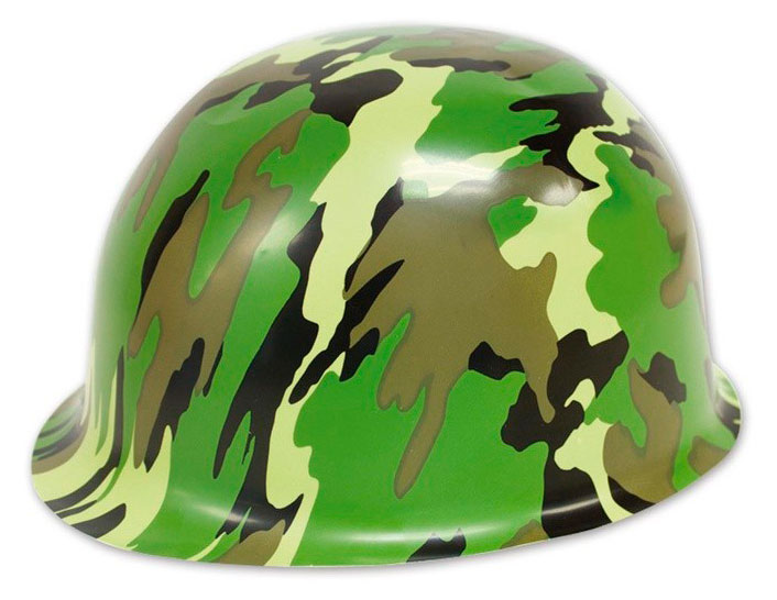 

Каска детская Веселая затея камуфляжная, 1 шт