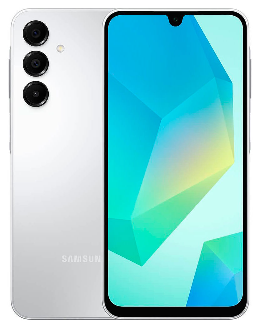 

Смартфон SAMSUNG Galaxy A16 4+128GB Серебряный