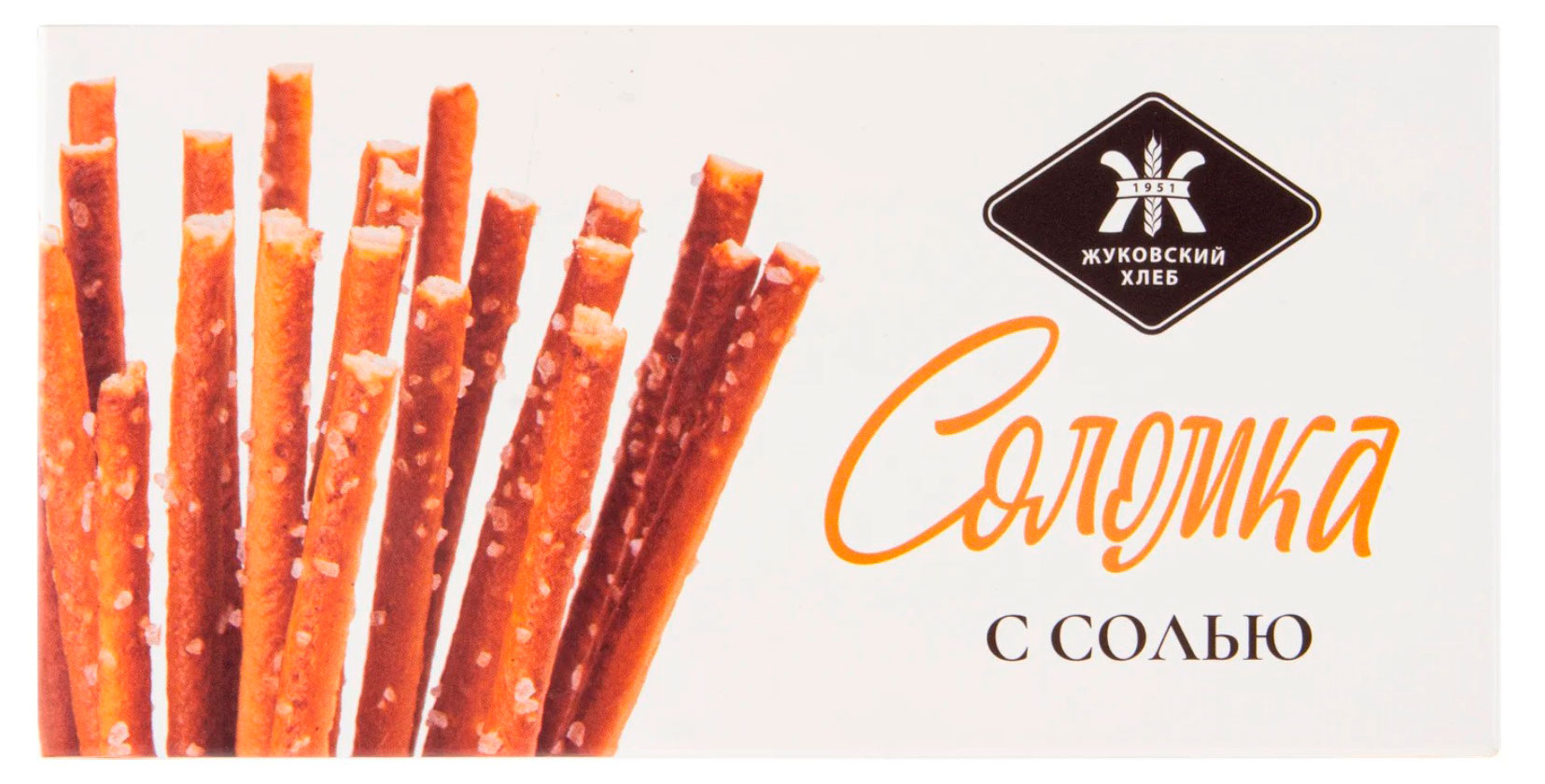 

СоломкаЖуковский хлеб с солью, 200 г