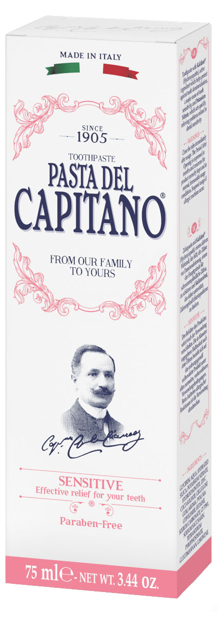 

Зубная паста Pasta Del Capitano Sensitive, 75 мл