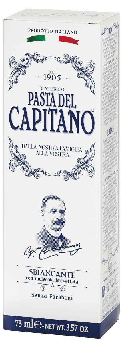 

Зубная паста Pasta Del Capitano Отбеливающая, 75 мл