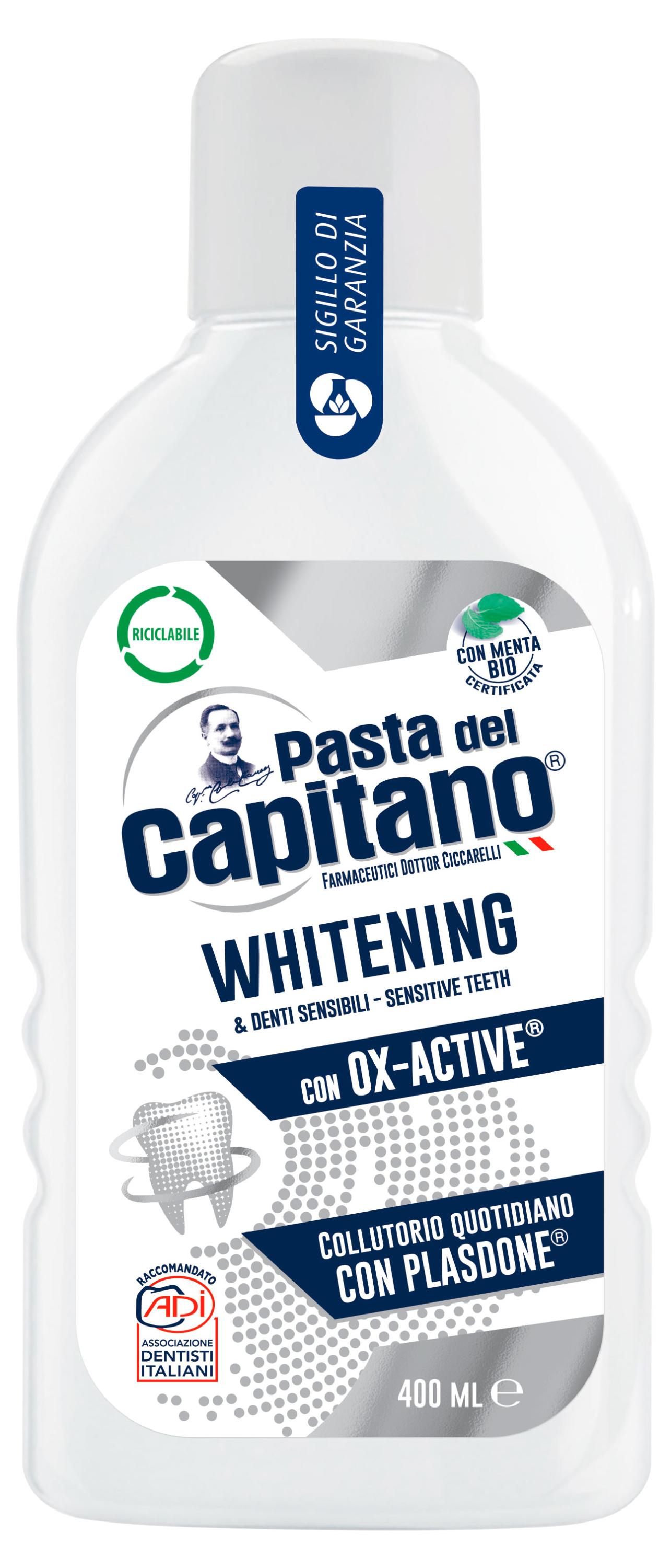 Изображение товара Ополаскиватель для рта Pasta Del Capitano Whitening, 400 мл