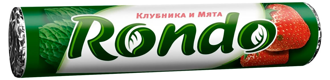 

Конфеты освежающие Rondo Клубника и мята, 30 г