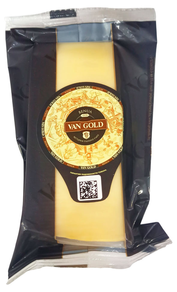 

Сыр Van Gold Benua Щедрые пружаны 50% БЗМЖ, 200 г