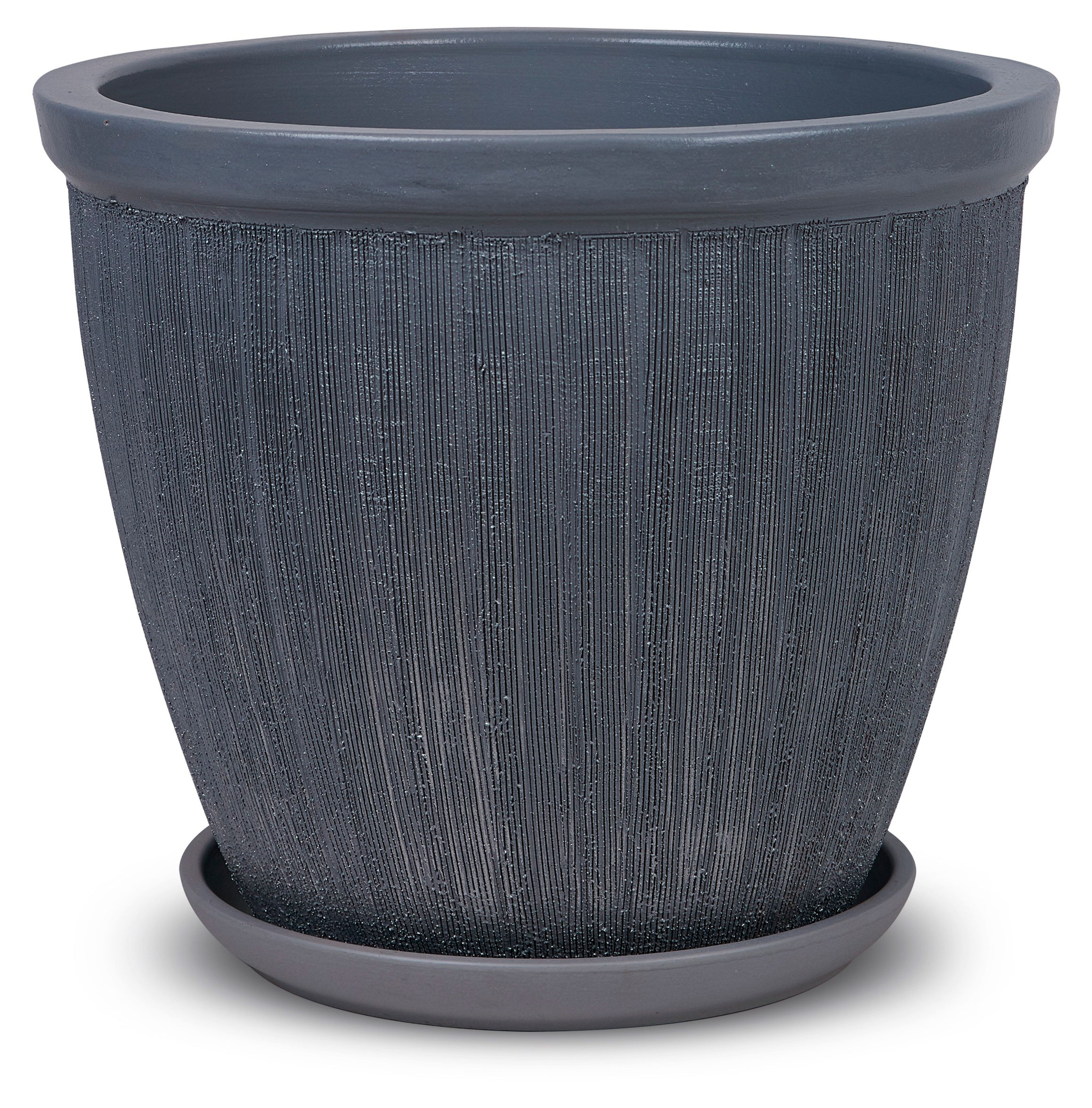 

Горшок керамический Студия-Декор Меланж серый, 32 см