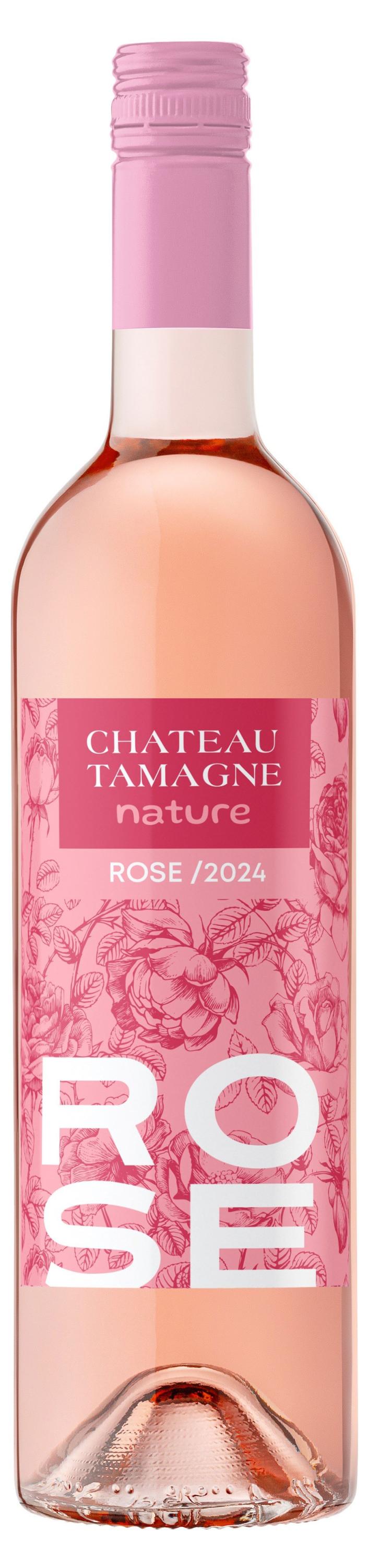 

Вино Chateau TAMAGNE Rose Nature розовое сухое Россия, 0,75 л