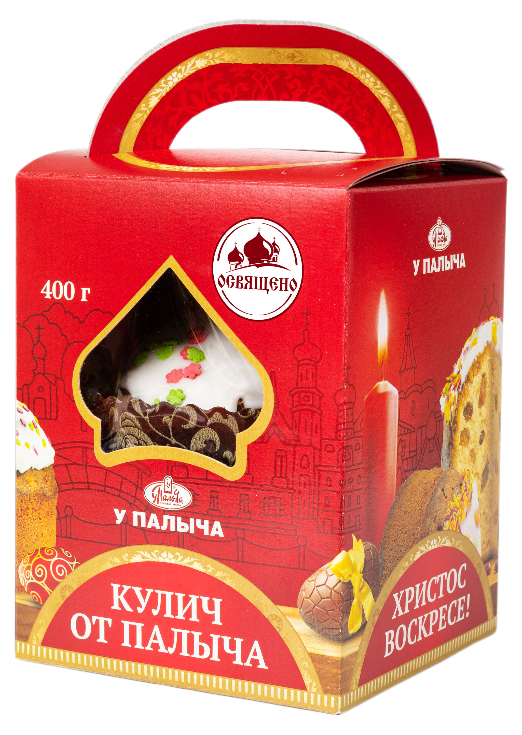 

Кулич пасхальный У Палыча Кекс, 400 г