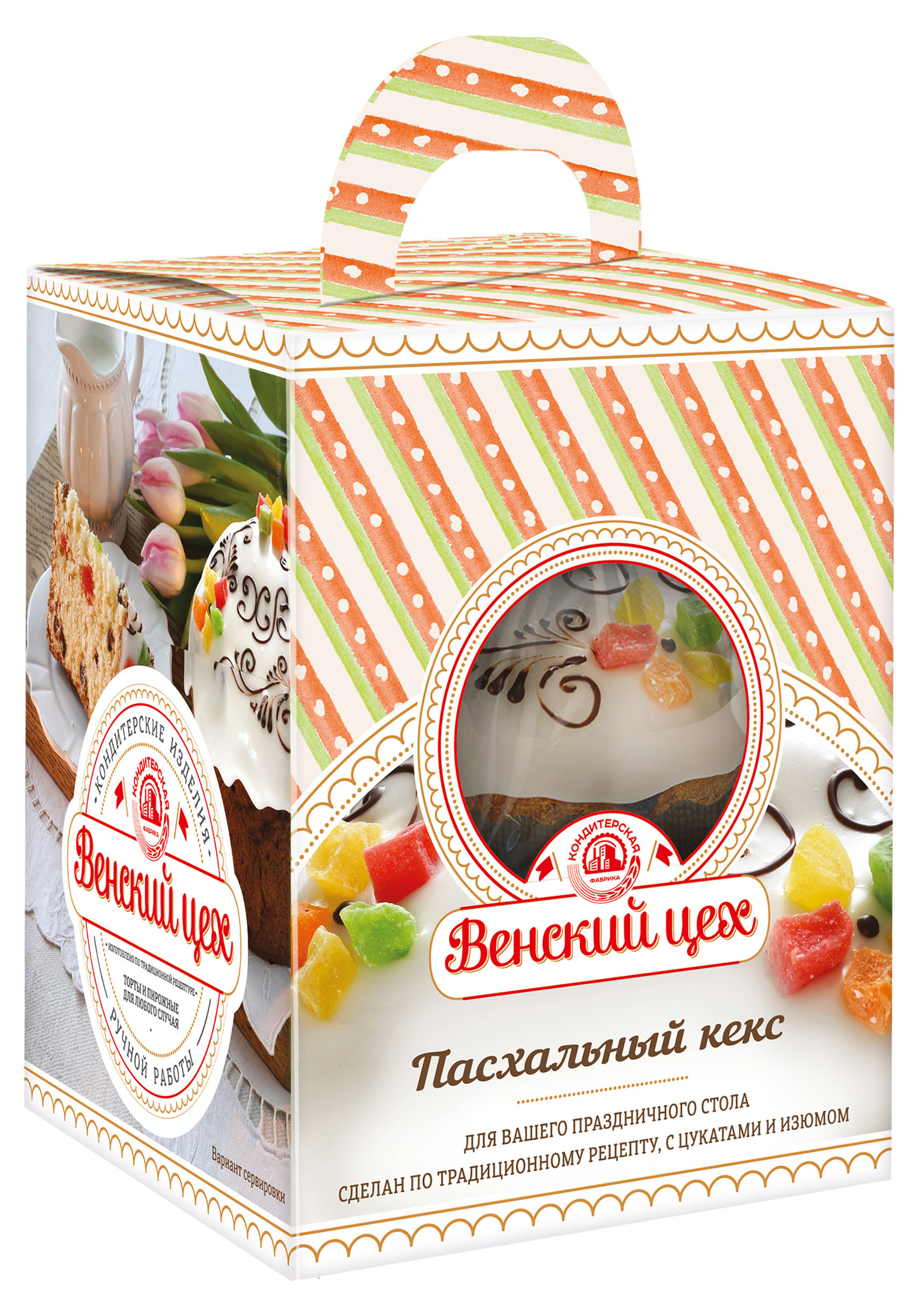 

Кулич пасхальный Венский цех Кекс, 280 г