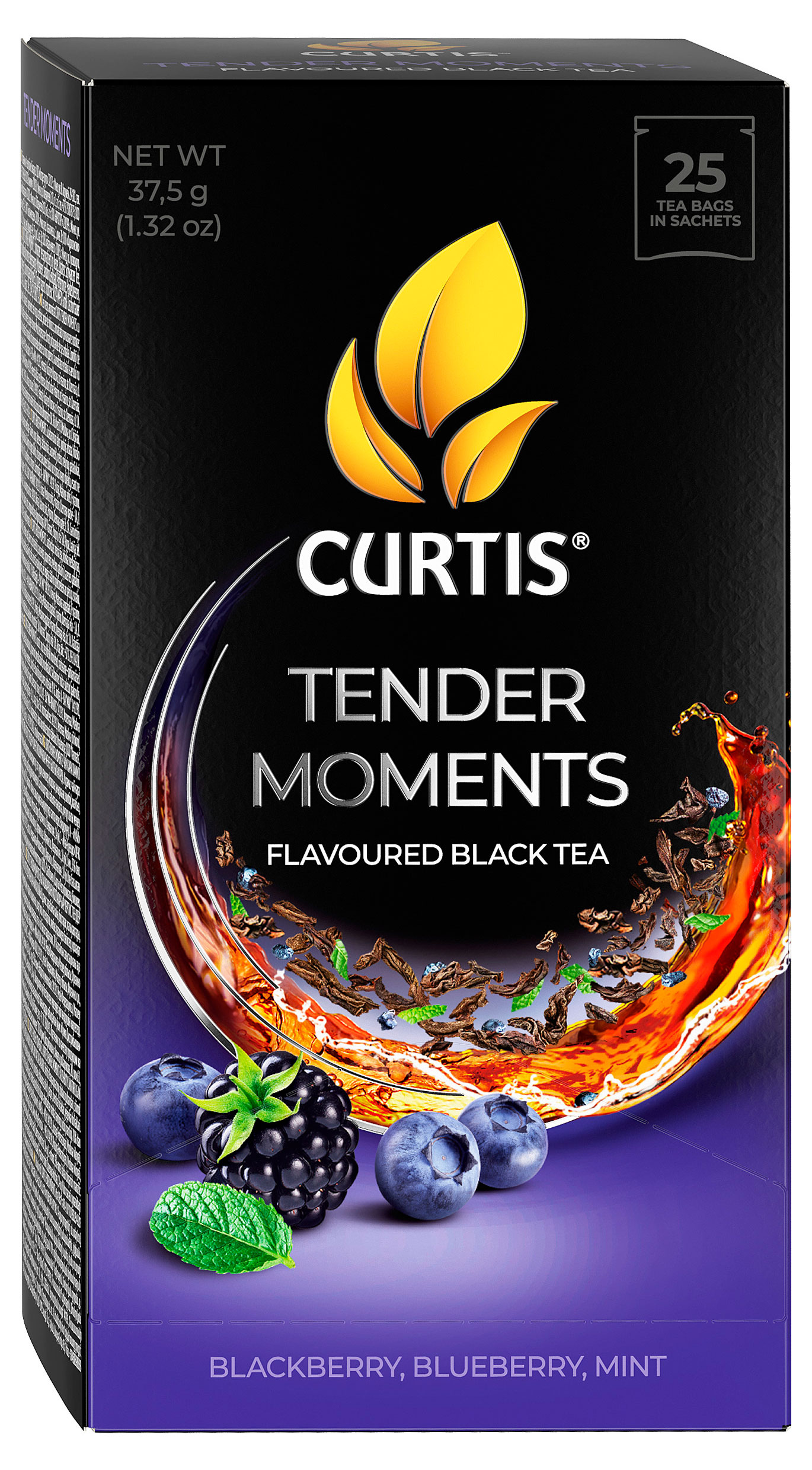 

Чай черный CURTIS Tender Moments, 25х2 г