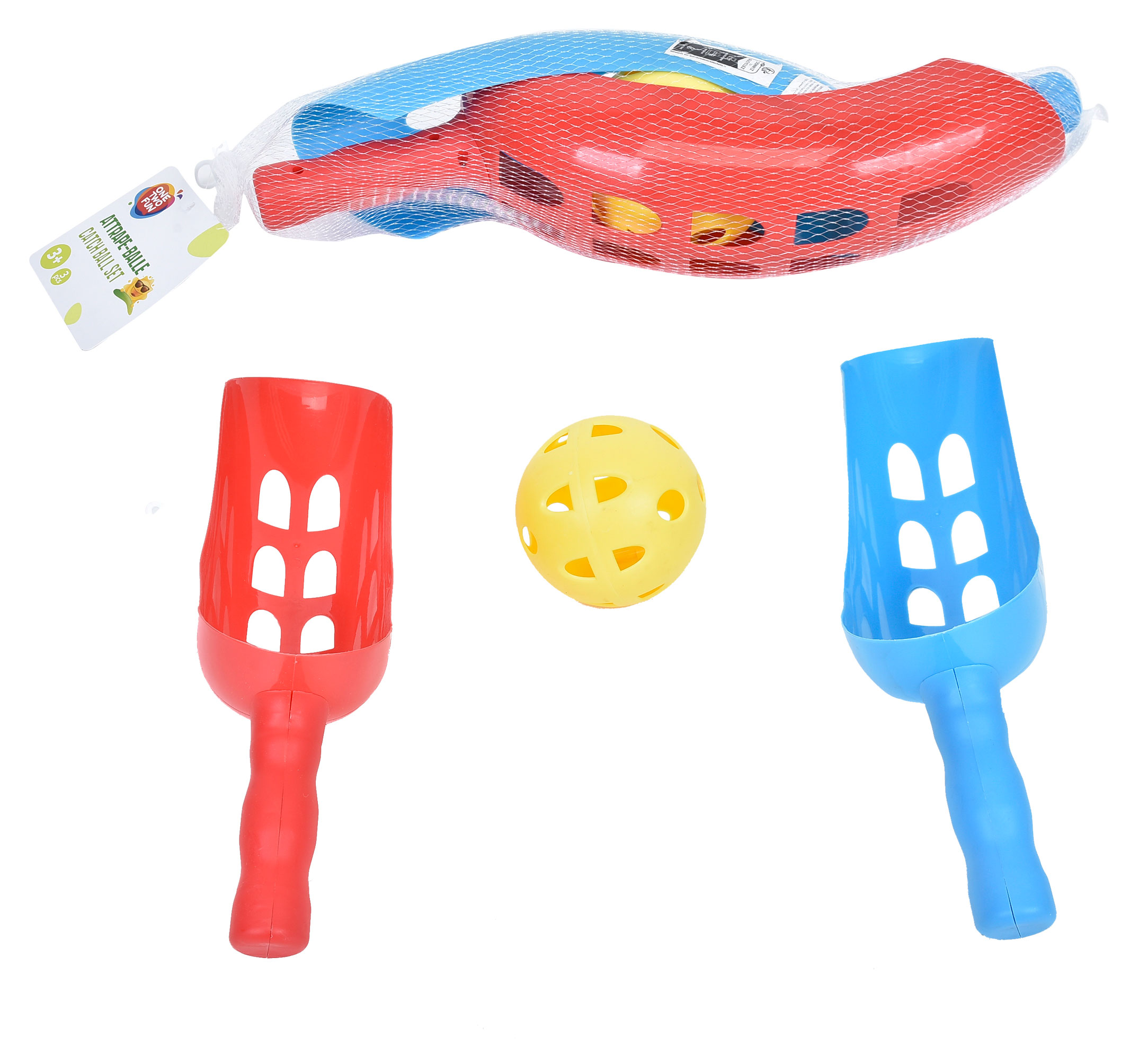 

Набор игровой ONE TWO FUN Лови мяч, 3 предмета
