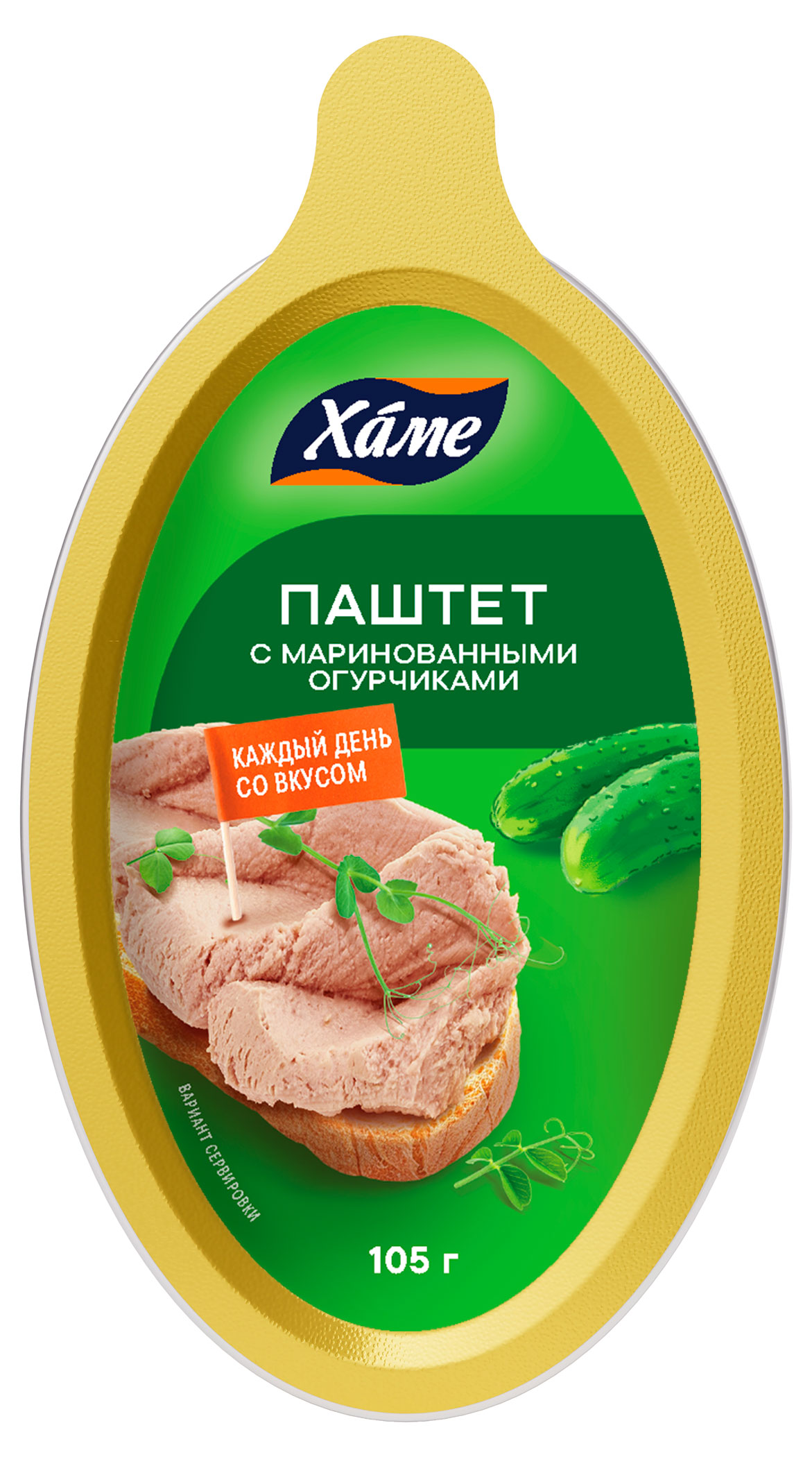 

Паштет Hame с огурцами, 105 г