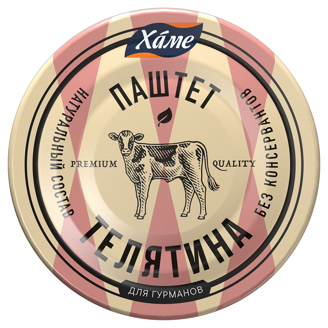 

Паштет из телятины Hame, 100 г