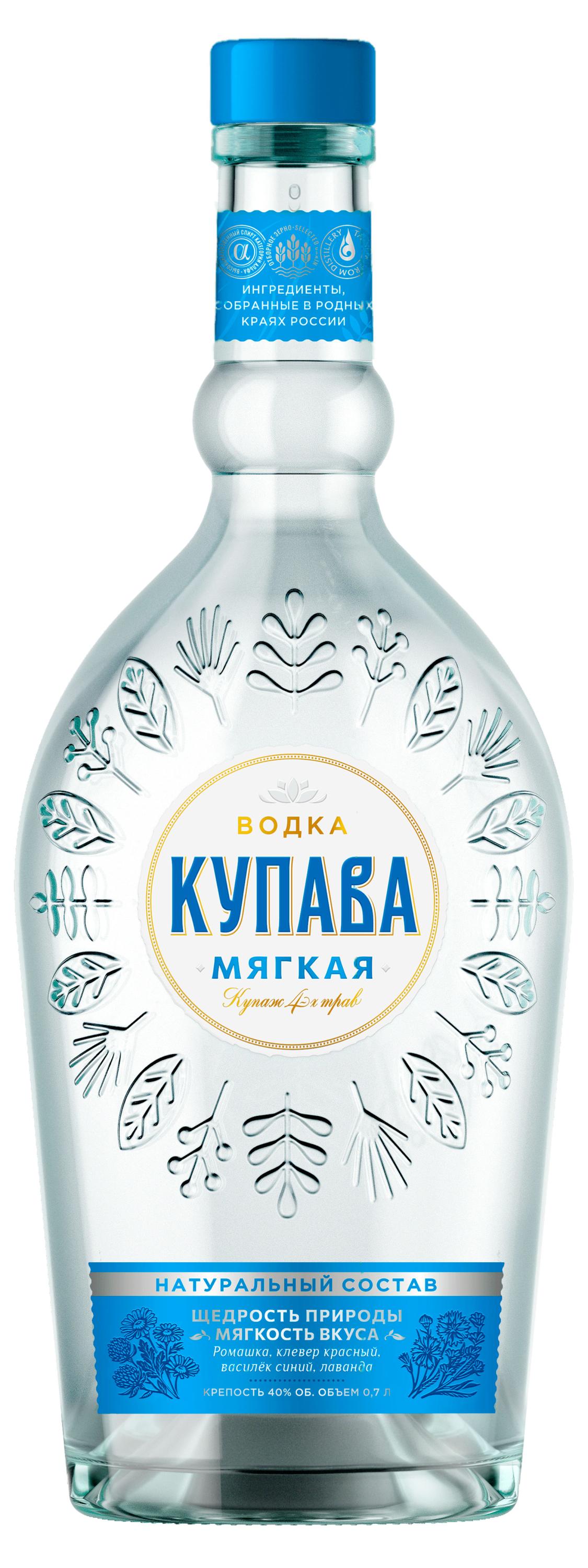 

Водка Купава Мягкая Россия, 0,7 л
