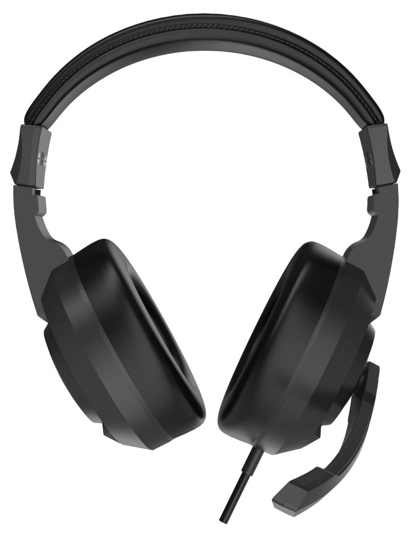 

Наушники накладные Оклик HS-L315G USB с микрофоном черные, 1,8 м